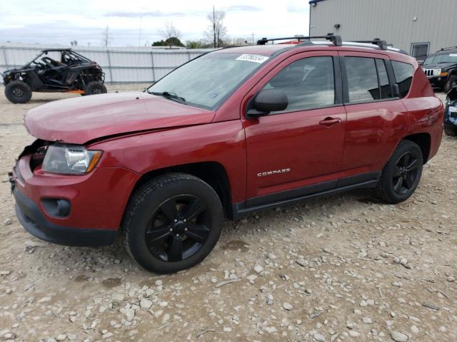 1C4NJDBB9ED728067 - 2014 JEEP COMPASS SPORT RED photo 1