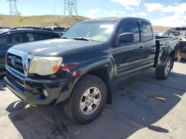 5TEUU42N56Z181837 - 2006 TOYOTA TACOMA ACCESS CAB BLACK photo 1