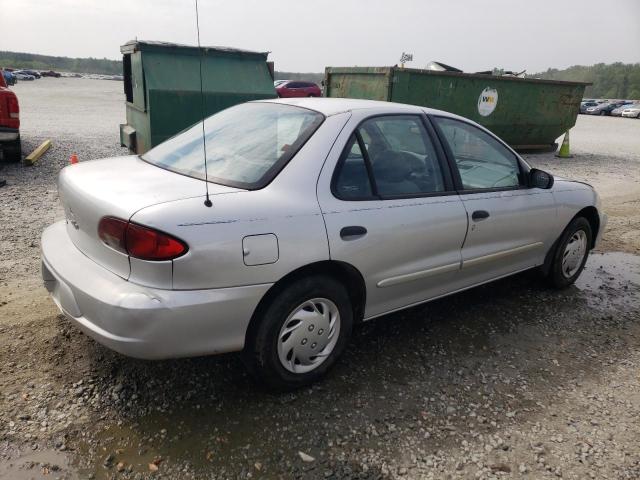 1G1JC524927113683 - 2002 CHEVROLET CAVALIER BASE SILVER photo 3