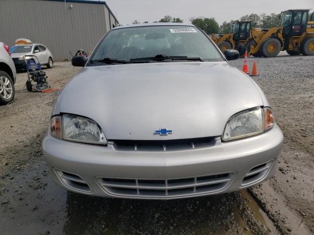 1G1JC524927113683 - 2002 CHEVROLET CAVALIER BASE SILVER photo 5