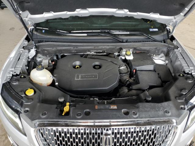 5LMTJ3DH4KUL37593 - 2019 LINCOLN MKC RESERVE ვერცხლისფერი ფოტო 12