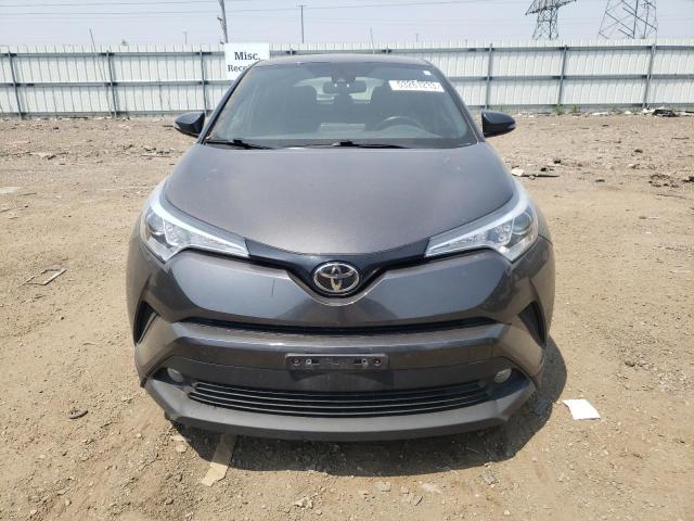 NMTKHMBX3JR017729 - 2018 TOYOTA C-HR XLE GRAY photo 5