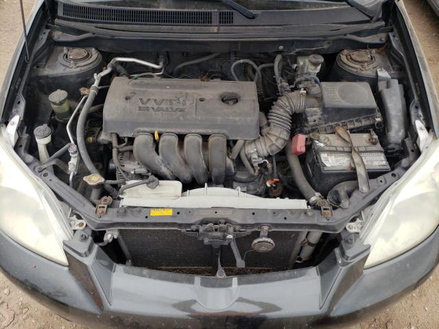 2T1KR32E26C556303 - 2006 TOYOTA COROLLA MA XR BLACK photo 11