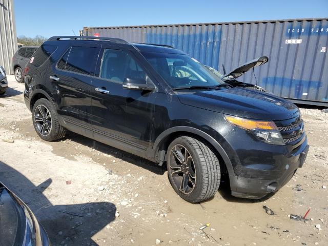 1FM5K8GT1EGB83210 - 2014 FORD EXPLORER SPORT BLACK photo 4