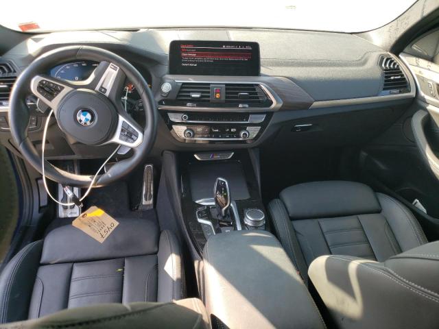 5UX2V5C09M9E20457 - 2021 BMW X4 XDRIVEM40I BLUE photo 8