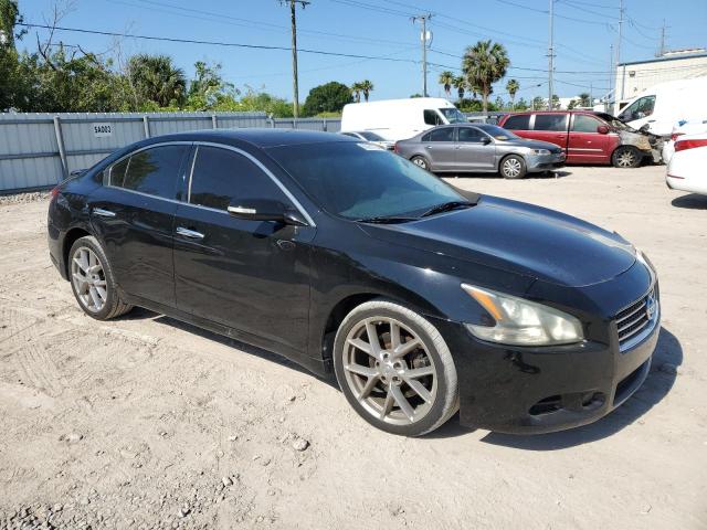 1N4AA5AP4BC838114 - 2011 NISSAN MAXIMA S BLACK photo 4