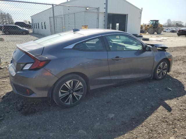 2HGFC3B78GH359262 - 2016 HONDA CIVIC EXL GRAY photo 3