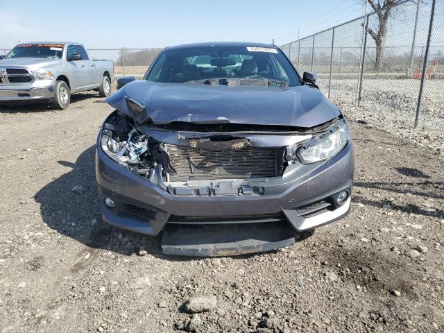 2HGFC3B78GH359262 - 2016 HONDA CIVIC EXL GRAY photo 5