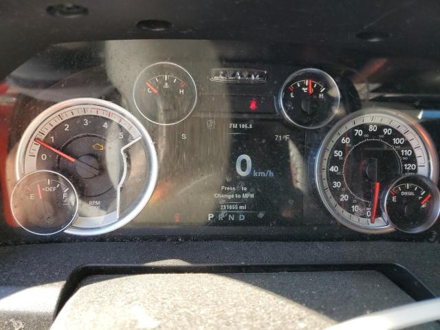 3C6UR5DLXDG532051 - 2013 RAM 2500 SLT RED photo 9