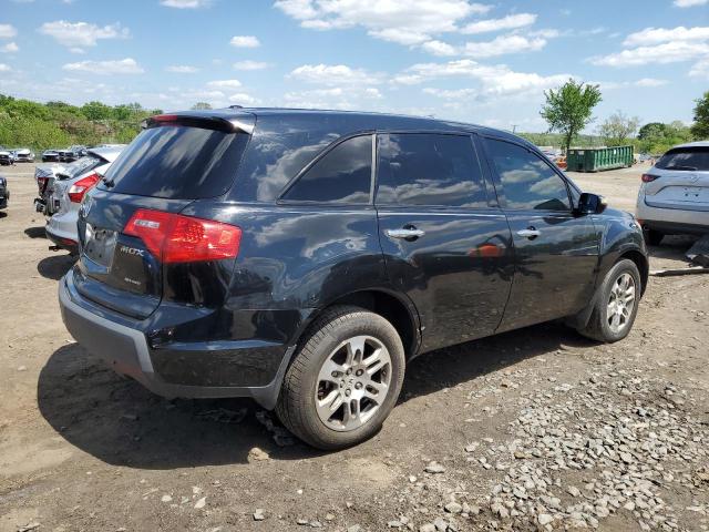 2HNYD28268H548031 - 2008 ACURA MDX BLACK photo 3