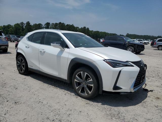 JTHU9JBH3K2014075 - 2019 LEXUS UX 250H WHITE photo 4