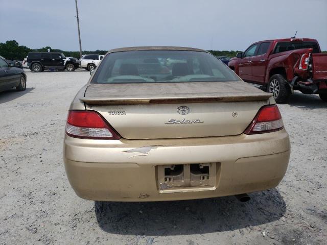 2T1CG22PX1C473409 - 2001 TOYOTA CAMRY SOLA SE GOLD photo 6