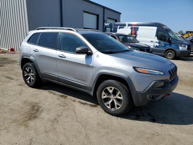 1C4PJMBS5EW267916 - 2014 JEEP CHEROKEE TRAILHAWK 银色 照片 4
