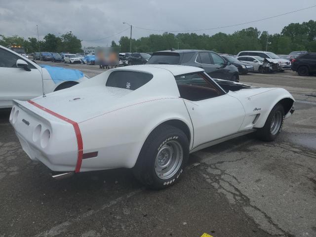 1Z37L6S400131 - 1976 CHEVROLET CORVETTE WHITE photo 3