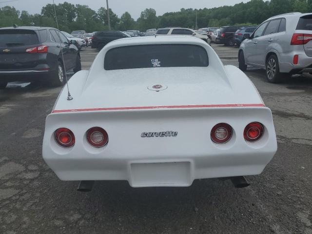 1Z37L6S400131 - 1976 CHEVROLET CORVETTE WHITE photo 6