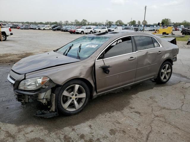1G1ZC5E17BF155487 - 2011 CHEVROLET MALIBU 1LT BEIGE photo 1
