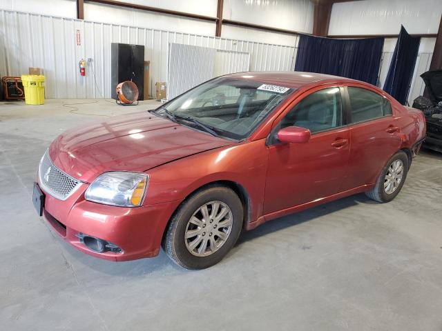 4A32B2FF8BE011017 - 2011 MITSUBISHI GALANT FE MAROON photo 1