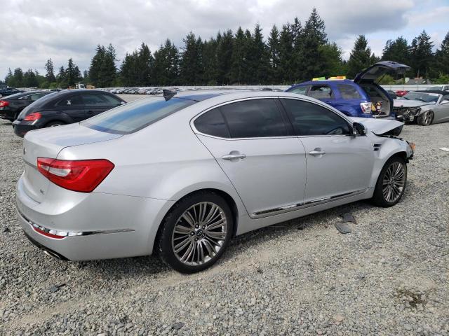 KNALN4D71G5201302 - 2016 KIA CADENZA LUXURY SILVER photo 3