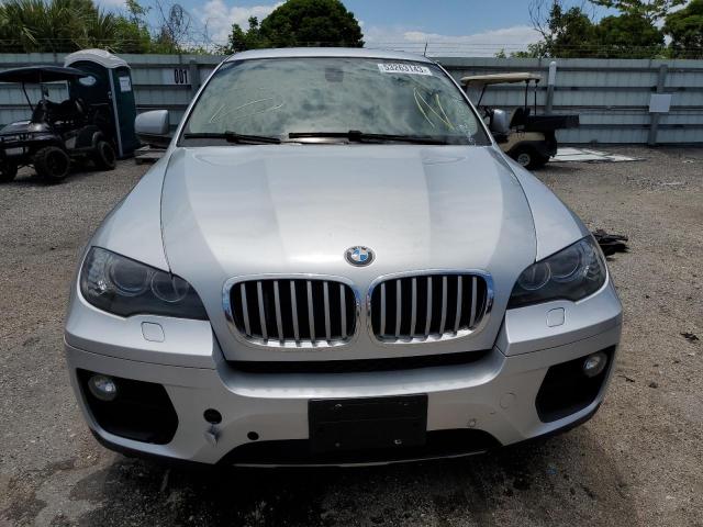 5UXFG8C52EL592968 - 2014 BMW X6 XDRIVE50I SILVER photo 5