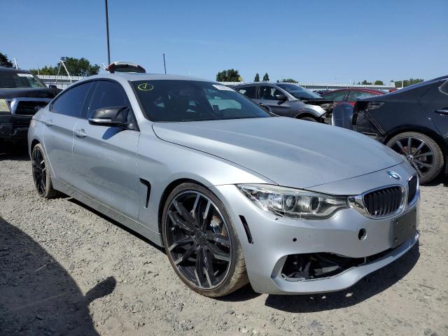 WBA4B1C5XFG241506 - 2015 BMW 435 I GRAN COUPE SILVER photo 4