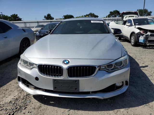 WBA4B1C5XFG241506 - 2015 BMW 435 I GRAN COUPE SILVER photo 5