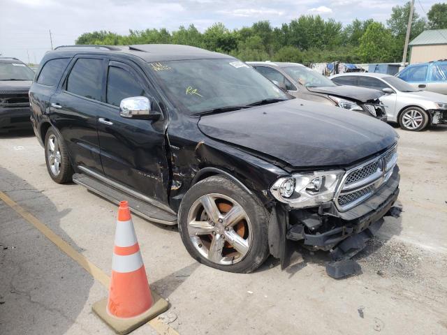 1D4SE5GT1BC696072 - 2011 DODGE DURANGO CITADEL BLACK photo 4