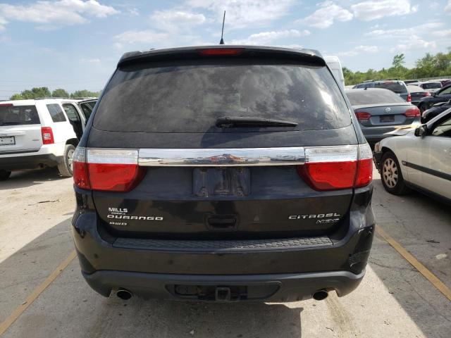 1D4SE5GT1BC696072 - 2011 DODGE DURANGO CITADEL BLACK photo 6