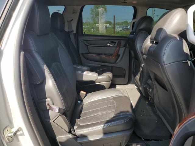 1GNKVJKD5EJ222042 - 2014 CHEVROLET TRAVERSE LTZ SILVER photo 10