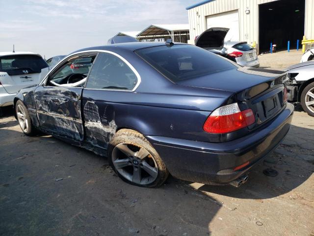 WBABV13446JT24230 - 2006 BMW 325 CI SULEV BLUE photo 2