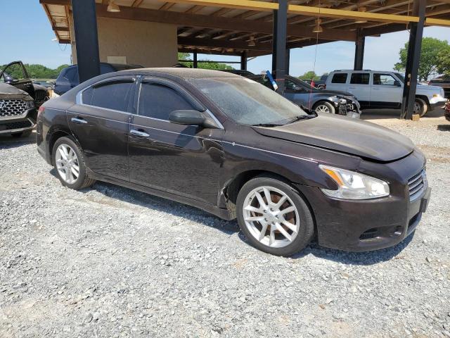 1N4AA5APXBC842930 - 2011 NISSAN MAXIMA S PURPLE photo 4