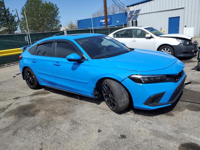 19XFL1G80RE004718 - 2024 HONDA CIVIC SPORT TOURING BLUE photo 4