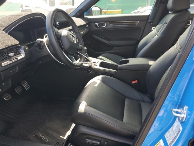 19XFL1G80RE004718 - 2024 HONDA CIVIC SPORT TOURING BLUE photo 7