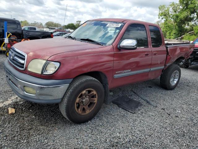 5TBRN34122S247087 - 2002 TOYOTA TUNDRA ACCESS CAB SR5 MAROON photo 1