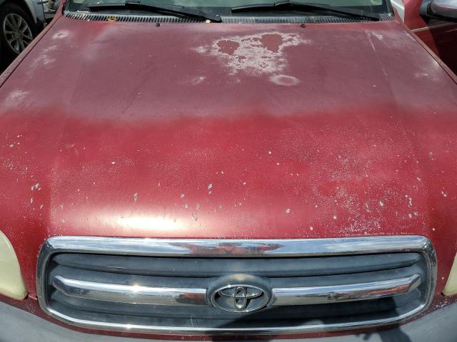 5TBRN34122S247087 - 2002 TOYOTA TUNDRA ACCESS CAB SR5 MAROON photo 11