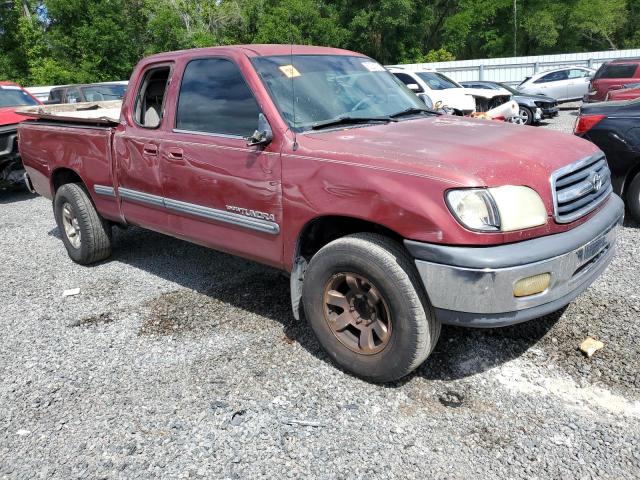 5TBRN34122S247087 - 2002 TOYOTA TUNDRA ACCESS CAB SR5 MAROON photo 4
