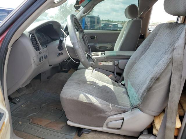 5TBRN34122S247087 - 2002 TOYOTA TUNDRA ACCESS CAB SR5 MAROON photo 7