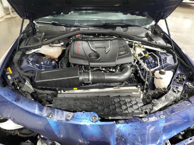 ZARFAEDN0H7557798 - 2017 ALFA ROMEO GIULIA Q4 ლურჯი ფოტო 11