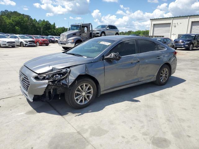 5NPE24AFXKH751462 - 2019 HYUNDAI SONATA SE GRAY photo 1