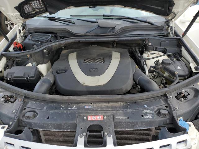4JGBB8GB1BA674563 - 2011 MERCEDES-BENZ ML 350 4MATIC WHITE photo 11