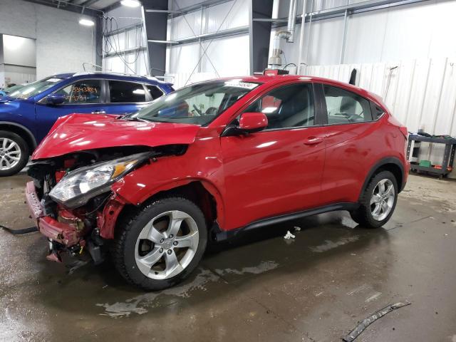 3CZRU6H37GM716313 - 2016 HONDA HR-V LX RED photo 1