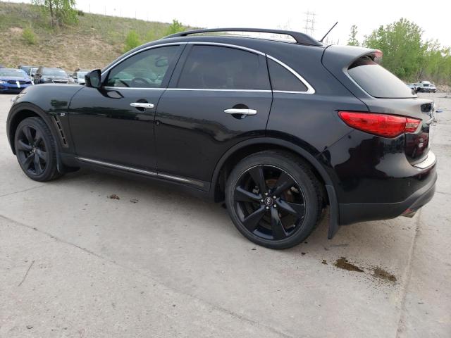 JN8CS1MW9HM410977 - 2017 INFINITI QX70 BLACK photo 2