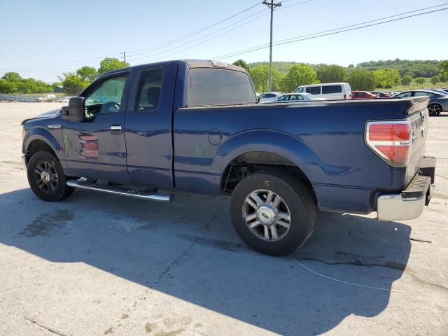 1FTRX12V79KC60365 - 2009 FORD F150 SUPER CAB BLUE photo 2