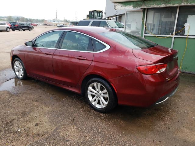 1C3CCCAB9FN723433 - 2015 CHRYSLER 200 LIMITED BURGUNDY photo 2