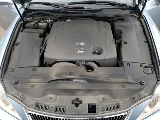 JTHCK262485018980 - 2008 LEXUS IS 250 BLUE photo 11