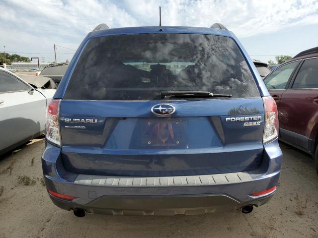 JF2SHAEC1BH748255 - 2011 SUBARU FORESTER LIMITED BLUE photo 6