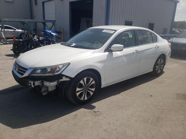 1HGCR2F39FA244072 - 2015 HONDA ACCORD LX WHITE photo 2