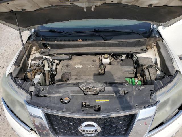 5N1AR2MN9DC633642 - 2013 NISSAN PATHFINDER S WHITE photo 12