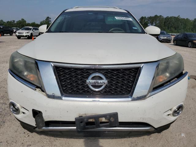 5N1AR2MN9DC633642 - 2013 NISSAN PATHFINDER S WHITE photo 5