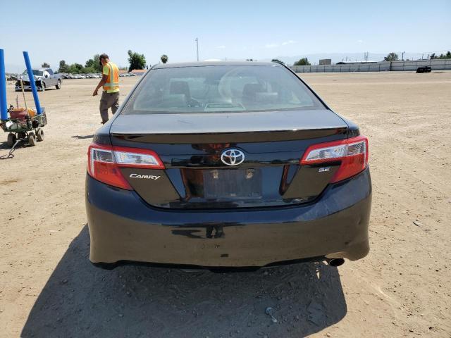 4T1BF1FK4DU676502 - 2013 TOYOTA CAMRY L BLACK photo 6