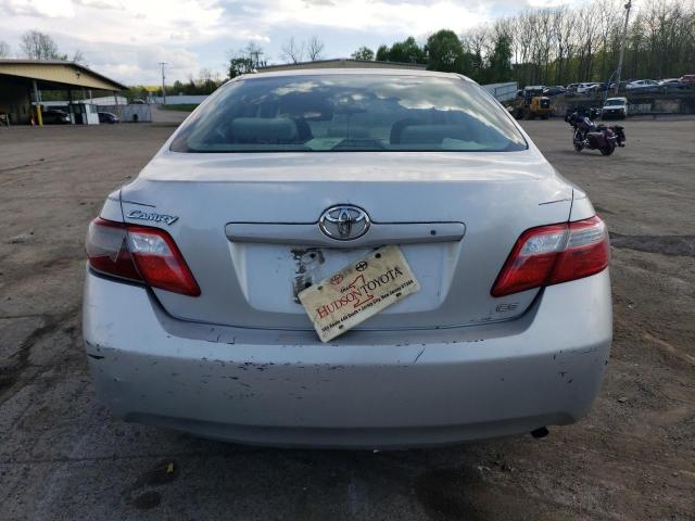 4T1BE46K97U650017 - 2007 TOYOTA CAMRY CE SILVER photo 6